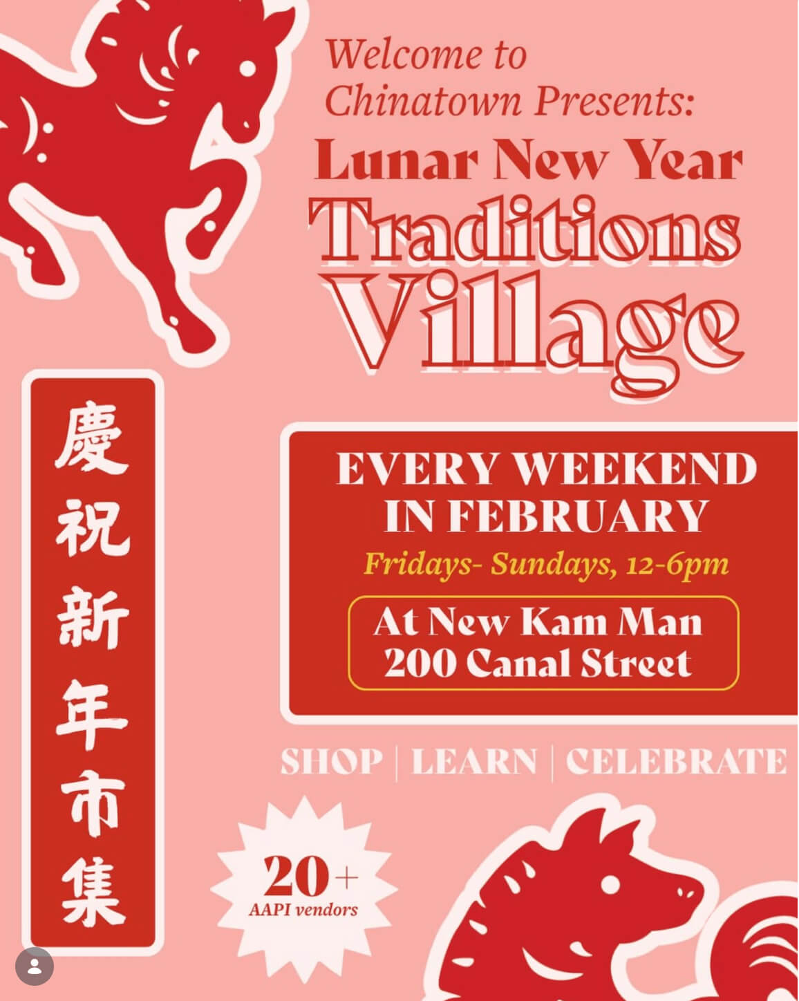 Welcome to Chinatown Lunar New Year Traditions Village