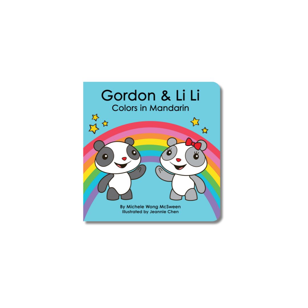 Colors in Mandarin, my first words mandarin board book series.