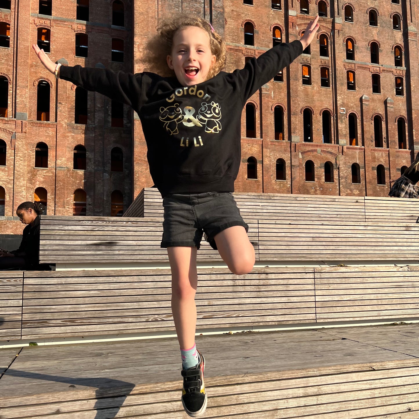 The Golden Hoodie - Black