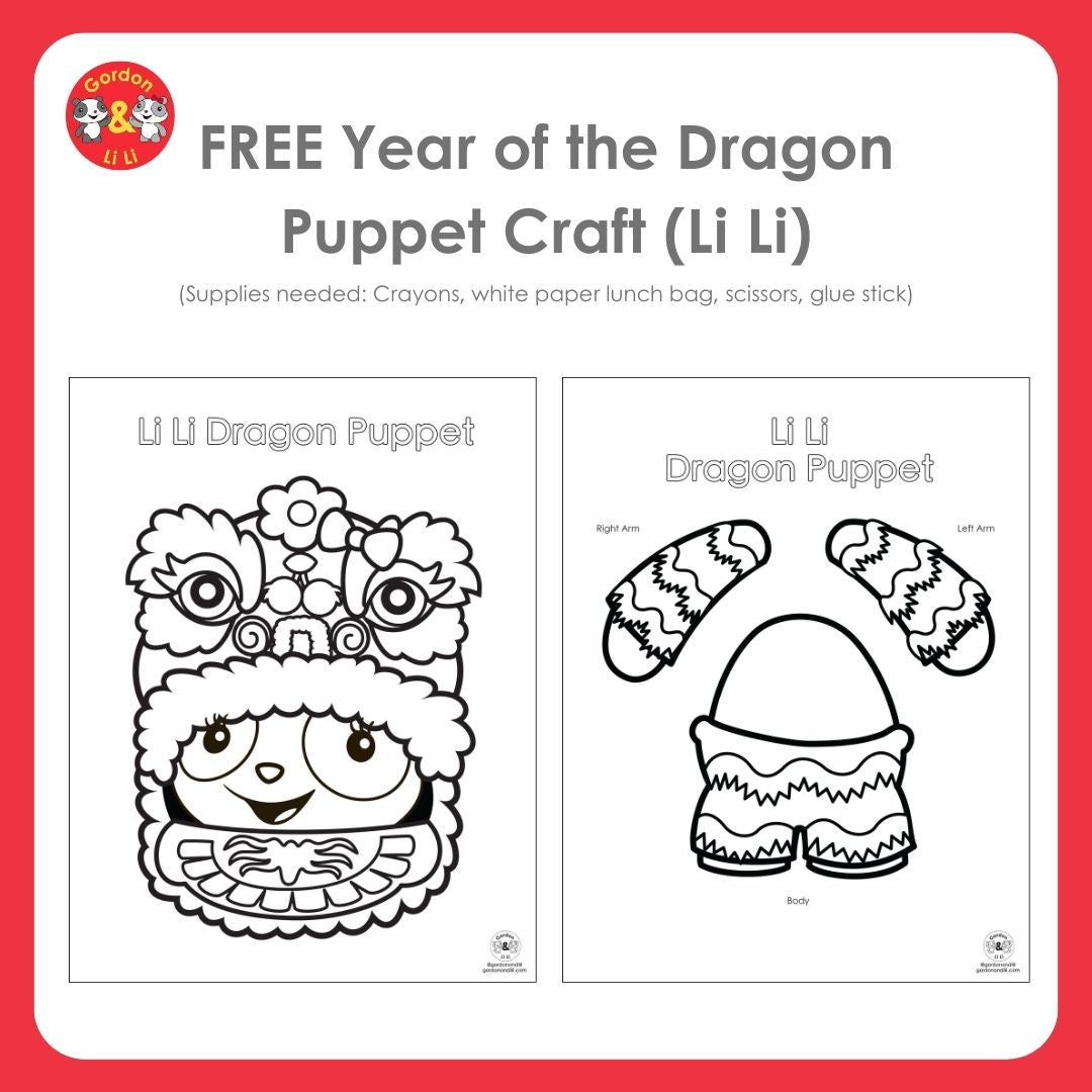 Year of the Dragon Puppet Craft