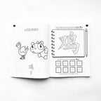 Learn Animals in Mandarin Coloring & Activity Book