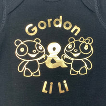 Load image into Gallery viewer, The Golden Onesie - Black
