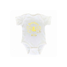 Load image into Gallery viewer, The Golden Onesie - White
